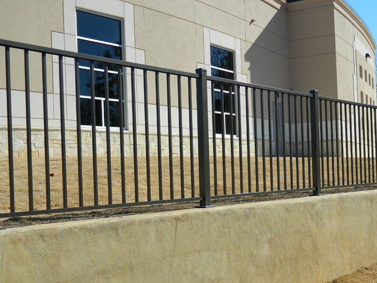 Simple Railings Black Color Design