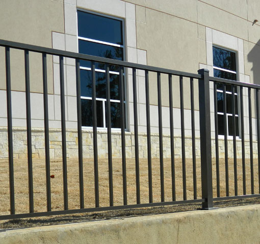 Simple Railings Black Color Design 2
