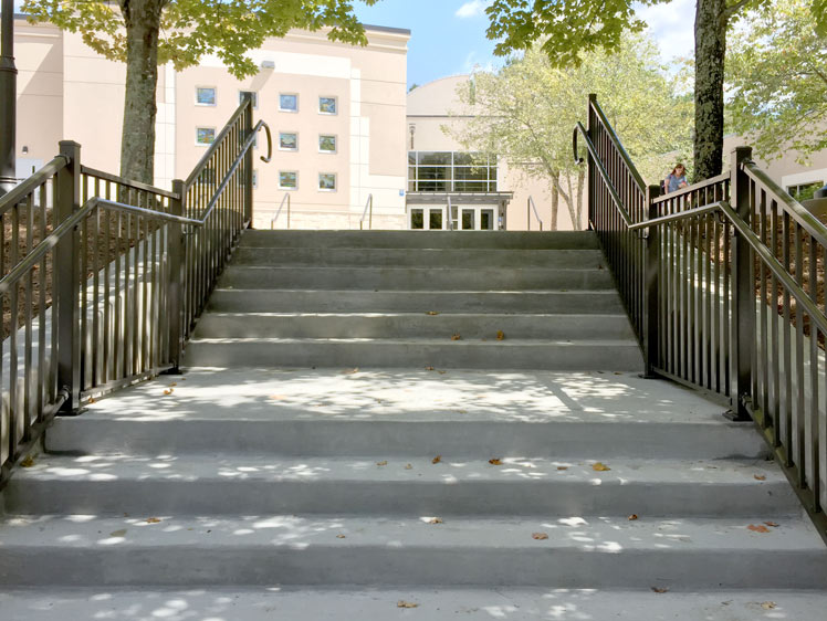 Railings Brown Color Design Angle 2