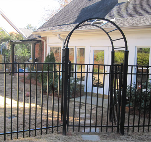 Aluminum Pergolas Simple Black Color Design